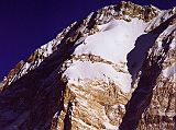 305 Annapurna Main At Sunrise From Annapurna Sanctuary Base Camp �[Annapurna] was like four different Alpine faces piled one on top of the other � but what a line! Hard, uncompromising, positive all the way up� (Chris Bonington, Annapurna South Face).